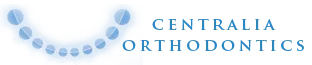 The logo for Centralia Orthodontics and Dr. Andrew Lasley